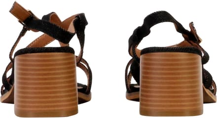 Sandalen met hak