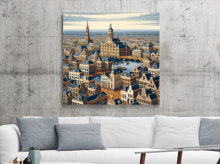 Kunstprint | Wanddecoratie | Canvas | 30 × 30 cm