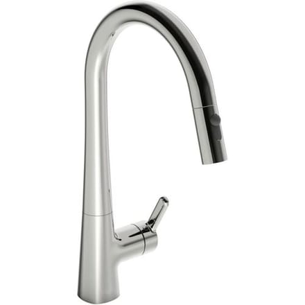 Hansadesigno Style Single Lever Sink Mixer with Pull-Out Spout 51362283