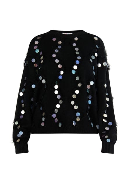 IZIA Jumper Dames zwart