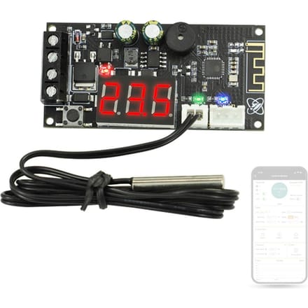 Afstandsbediening WIFI Temperatuurregelaar Koeling Verwarming Temperatuurregelmodule Digitaal veelkleurig