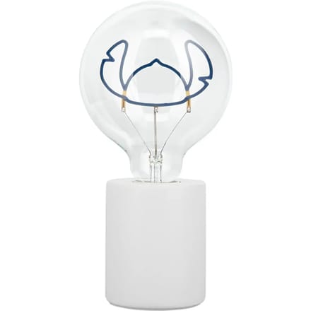 Paladone Stitch led-neonlamp in gloeilampvorm - 12,5 x 24 cm, meerkleurig