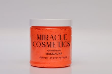 Mandarin - Whipped Soap & Shave Cream | 150g | Miracle Cosmetics