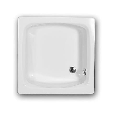 Caribia Shower 80x28 Shower tray 80,x 80 cm Deep