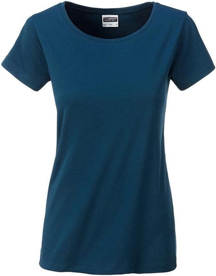 James and Nicholson Dames/dames Basic Organic Katoenen T-Shirt (Benzine)