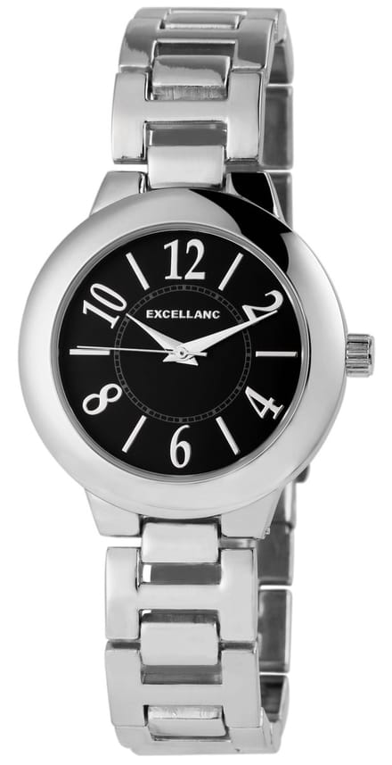 EXCELLANC Dameshorloge metaal mineraalglas