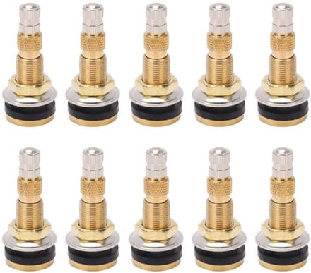 Allecto - Tubeless Ventiel - 10 Stuks - Messing Kwaliteit - Tr618a