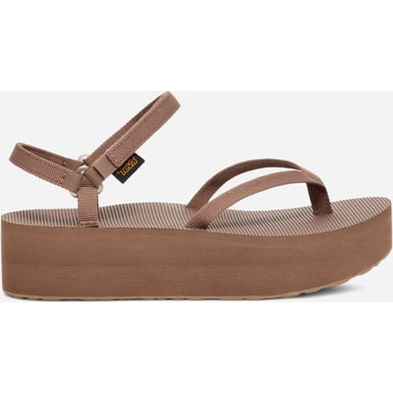 Teva Flatform Slim Sandalen in Caribou voor Dames, Maat 37