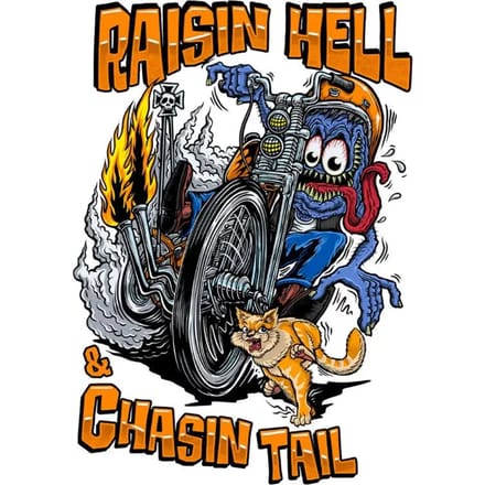 Stickers Lethal Threat Chasin Tail