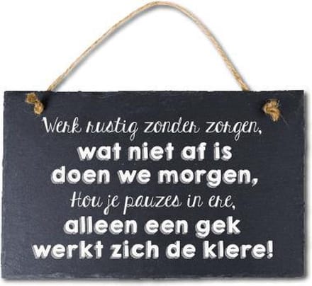 Spreuktegel Werken