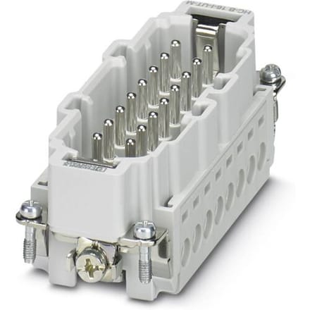 Phoenix Contact 1648238 Pin-inzetstuk HC-B 16 + PE Schroeven 1 stuk(s)