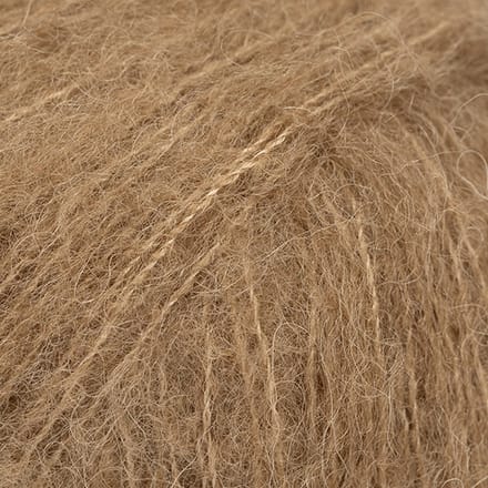 DROPS Brushed Alpaca Silk Uni Colour - 36 amandel - Wol Garen