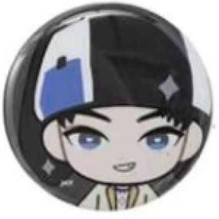 ENHYPEN x MINISO - Karakter Knop Speldje JAY black