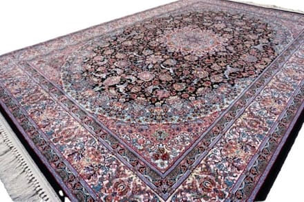 SusaStyle Perzisch Vloerkleed – Mashhad darkblue – Tapijt 200 x 300 cm
