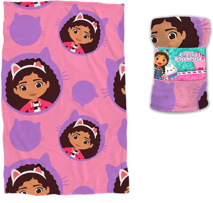 Gabby's poppenhuis Fleece Deken Cute - 90 x 140 cm - Polyester