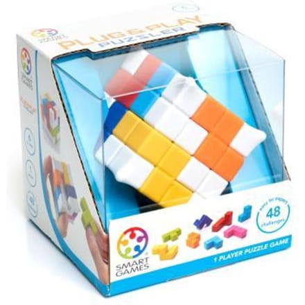 Smart SmartGames - Plug & Play Puzzler - 3D puzzelspel - 48 opdrachten Bordspellen