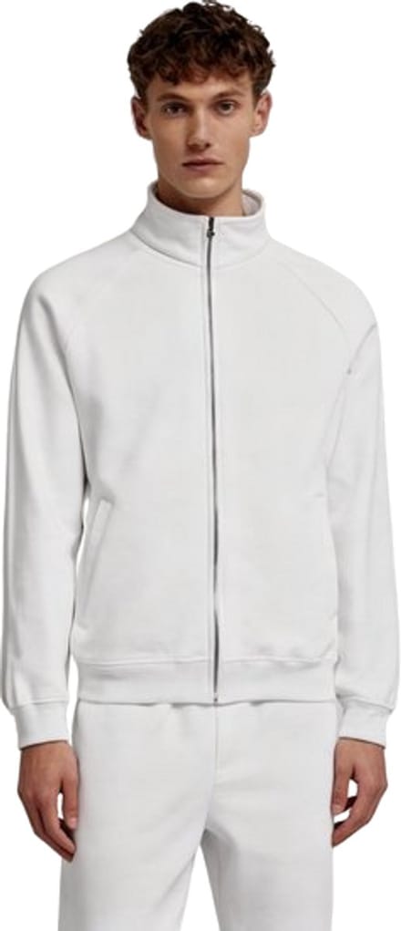 Aansluitend Vest Heren - Wit - Rits - Trui - Zakken - Jack - Maat L