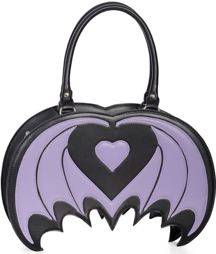 Banned Cosmo Bat Lila handtas - (bxhxd) ca. 35cm x 25cm x 8cm