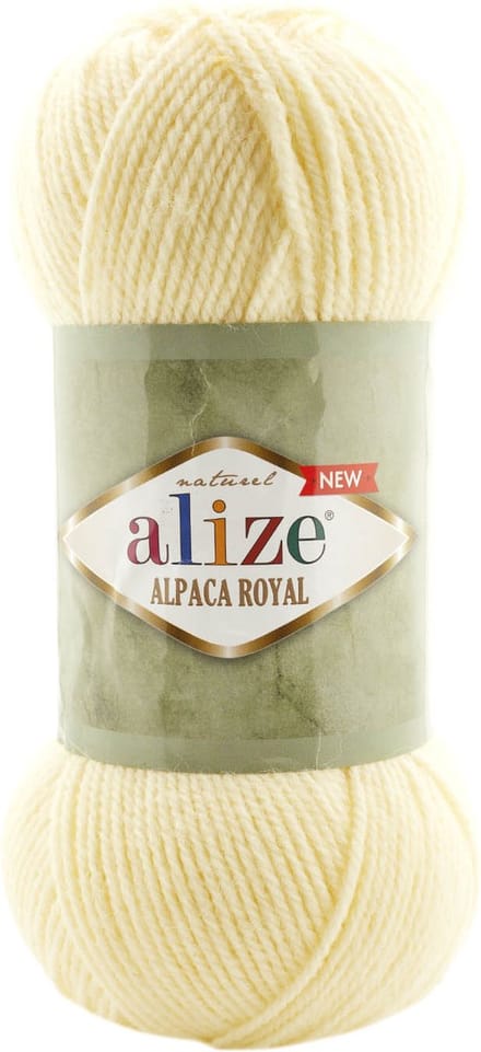 Alize Alpaca Royal Cream 01 Pakket 5 Bollen 500 Gram