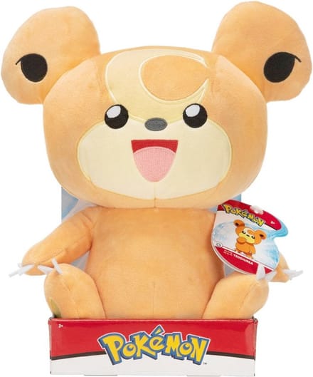 Pokémon Pluche knuffel Teddiursa 30 cm Oranje