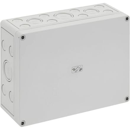 Spelsberg TK PC 2518-9-M Installatiebehuizing 180 x 254 x 90 Polystereen, Polycarbonaat, Polyurethaan, Polyamide Lichtgrijs 1 stuk(s)