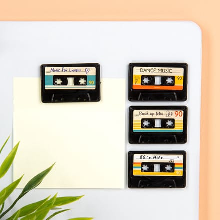 Cassettebandje Magneten (set Van 4) van OOTB