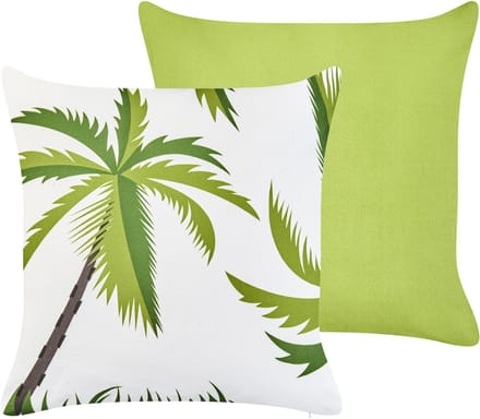 SEASIDE - Tuinkussen set van 2 - Groen - Polyester