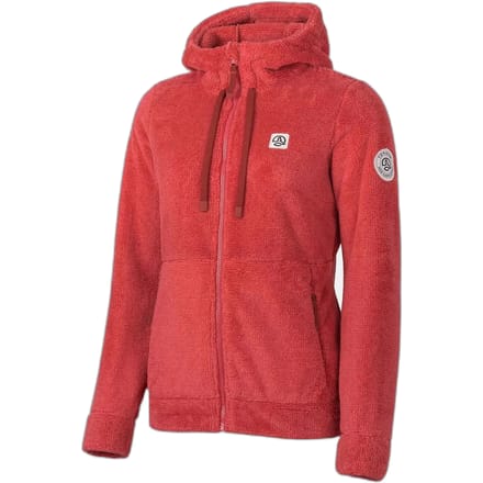 Dames hoodie met lange haren Ternua Red Cove