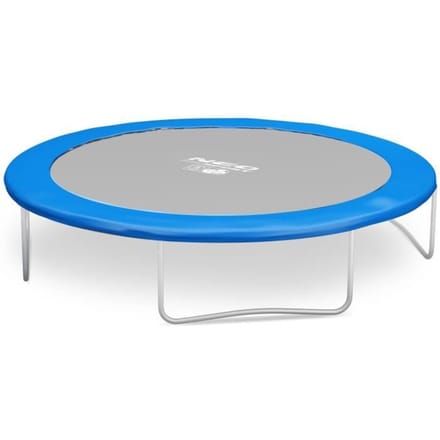 Coussin de protection pour trampoline - VIKING CHOICE - 252 cm - PVC résistant - Bleu - 8 pieds bleu