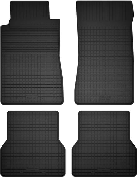Wielganizator BasicProtect - Auto Rubber Matten - Voor Mercedes W207 Coupe - E-Klasse - 2009 en Later