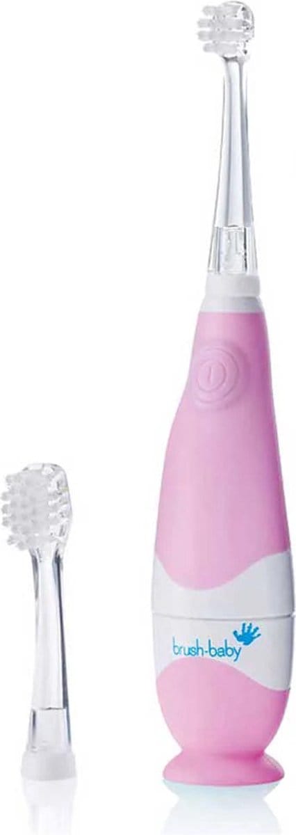 Brush-Baby BabySonic Kind Sonische tandenborstel Roze, Wit