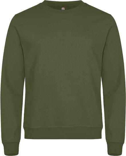 Clique Miami Roundneck 0201030 - Legergroen - M