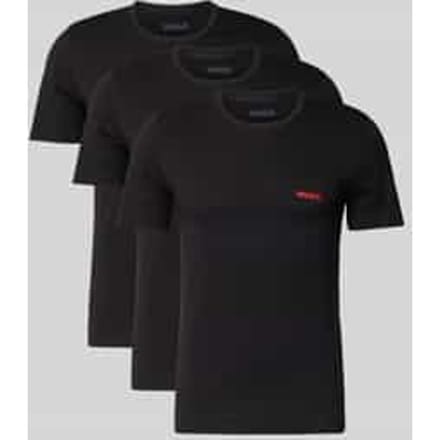 T-shirt met labelprint in een set van 3 stuks