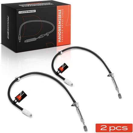 Frankberg 2x Handremkabel Achteras beidseitig voor Benz C-Class W