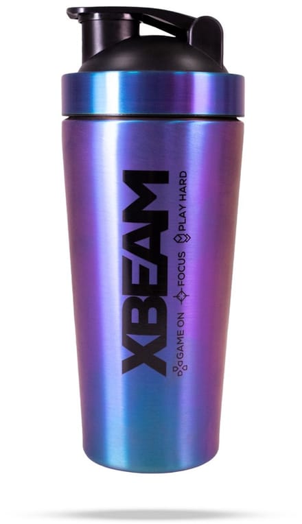 GymBeam XBEAM Shaker HoloShake Staal 739ml