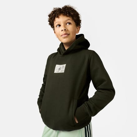 Ajax-hooded sweater groen label junior