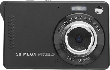Digitale camera - Zoom 16x 1080p 50 MP, compacte oplaadbare camera voor alledaagse momenten (32 GB)