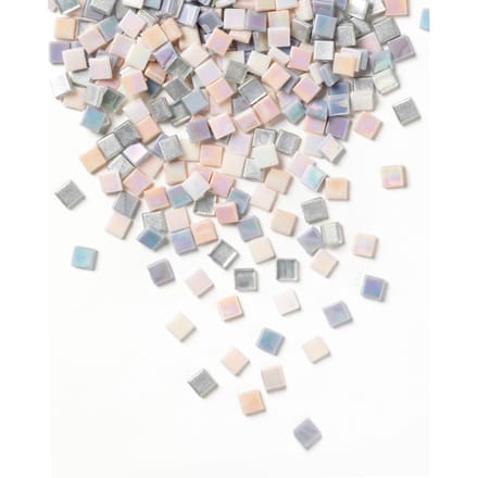 Mozaïekstenen mix, verschillende kleuren - Iriserend