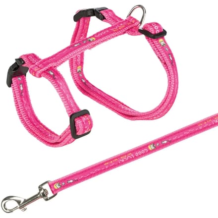 Harnas met riem voor gelukkige katten Trixie