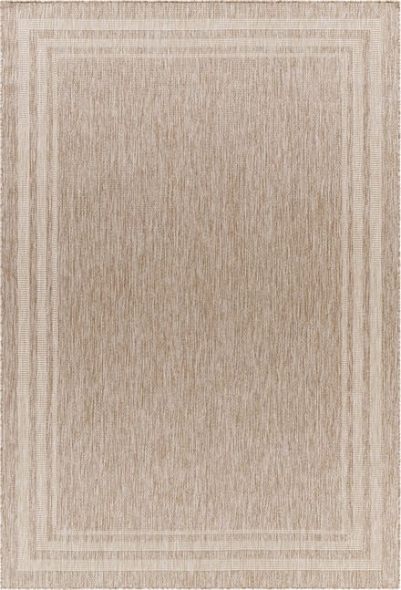 SURYA Georgia vloerkleed jute-look beige - binnen en buiten