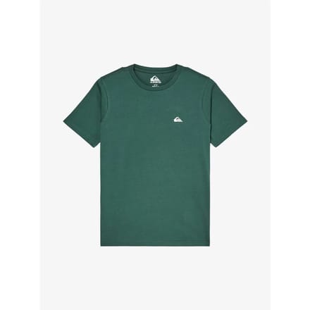 Quiksilver Basic T-shirt Met Korte Mouwen Groen 10 Years Jongen