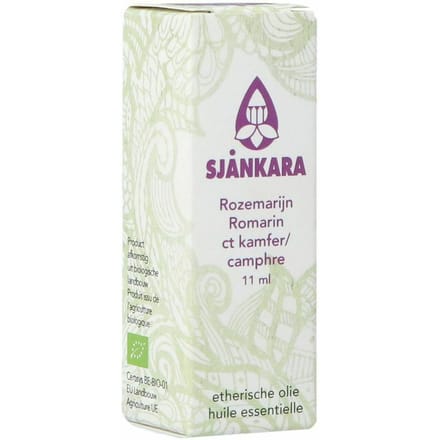 Sjankara Rozemarijn Ct Kamfer Ess. Olie Bio 11ml