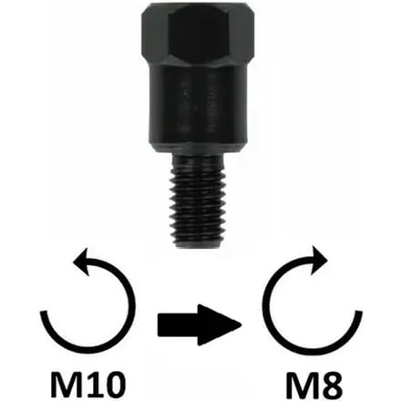 Motorspiegel adapter BCR M8x1,25 DX