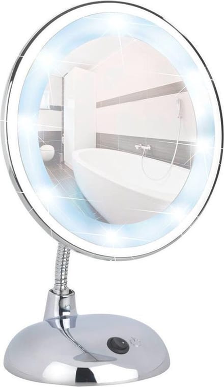 Wenko Vergrootglas Spiegel Style LED Op Voet