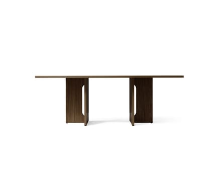 Audo Androgyne Eettafel - eiken, donker gebeitst - 210 x 100 cm