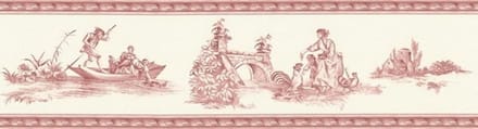 Behangrand taule de jouy 8507-20 chateau as creation franse style