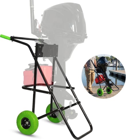 HIBO Buitenboordmotor Trolley PU Wielen