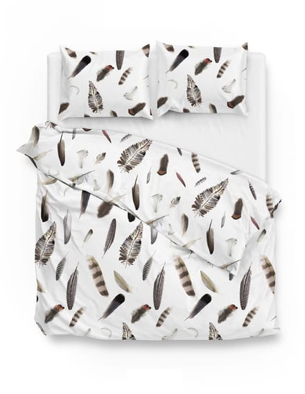 Zo! Home Michael - Dekbedovertrek - Lits-jumeaux - 240x200/220 cm - Brown