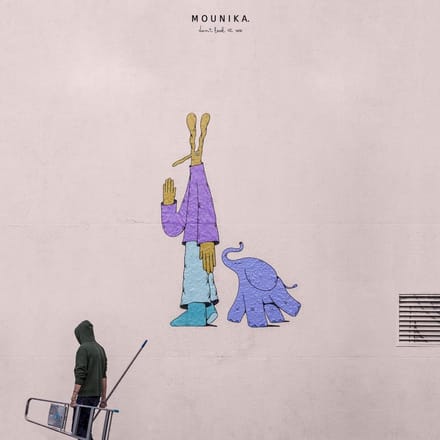 Mounika - Don't Look At Me (CD)