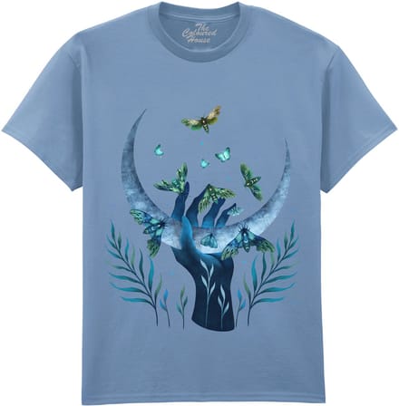 Maan Mot Moth Hand The Coloured House T-shirt M